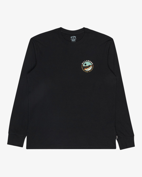 5 Rockies - Maglietta a Maniche Lunghe da Uomo Black EBYZT00390 Billabong