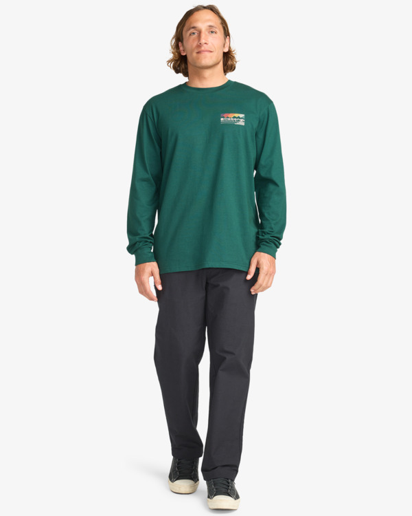 2 Range - Longsleeve für Männer Grün EBYZT00391 Billabong