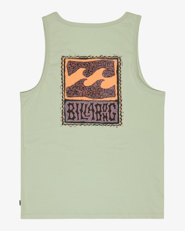 6 Stamp - D&eacute;bardeur pour Homme Vert EBYZT00489 Billabong