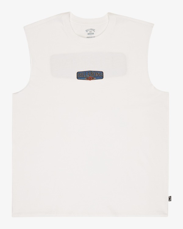5 Burleigh - Mouwloos T-shirt voor Heren White EBYZT00491 Billabong