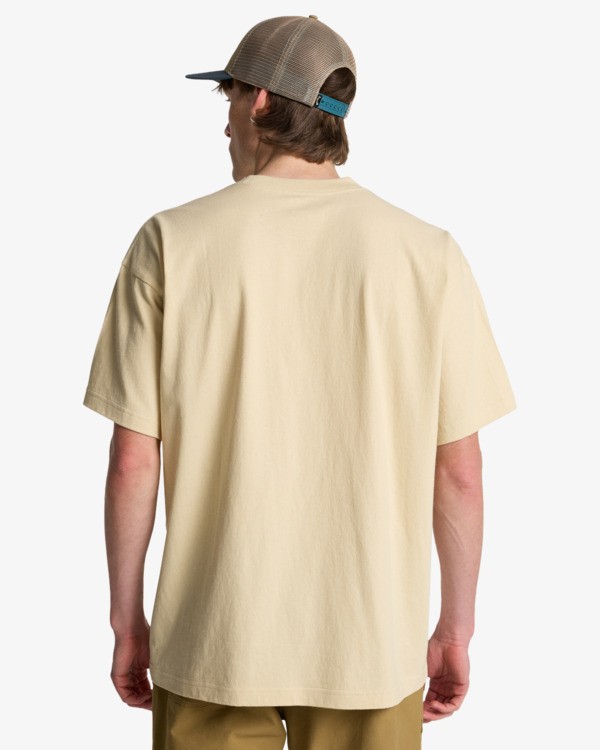 1 Shore Og - T-shirt met korte mouwen voor Heren Beige EBYZT00496 Billabong