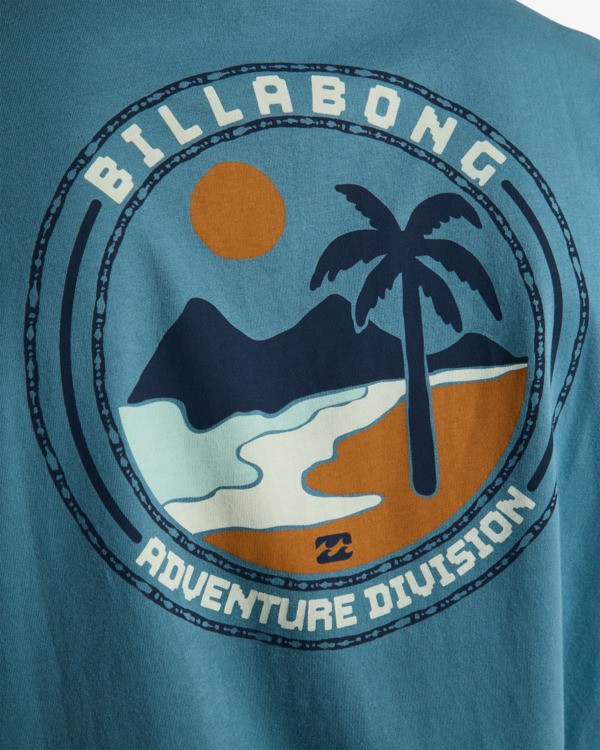 5 Rockies - Short Sleeve T-Shirt for Men Blue EBYZT00497 Billabong