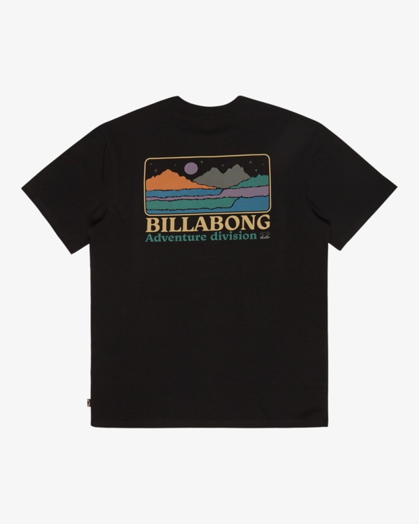 6 Range - Short Sleeve T-Shirt for Men Black EBYZT00498 Billabong