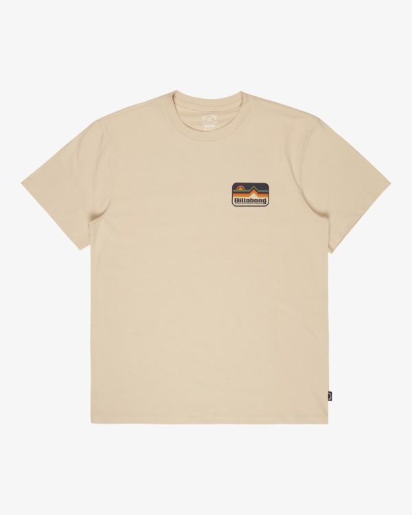 5 Range - Short Sleeve T-Shirt for Men Beige EBYZT00498 Billabong