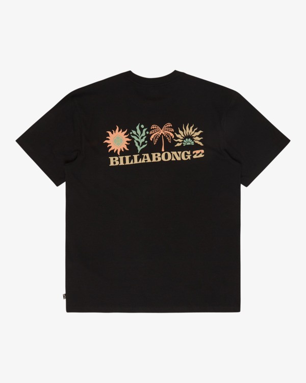 6 Segment - T-shirt met korte mouwen voor Heren Black EBYZT00509 Billabong