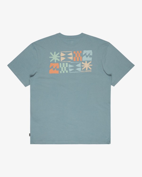 6 Segment - T-shirt met korte mouwen voor Heren Blue EBYZT00509 Billabong