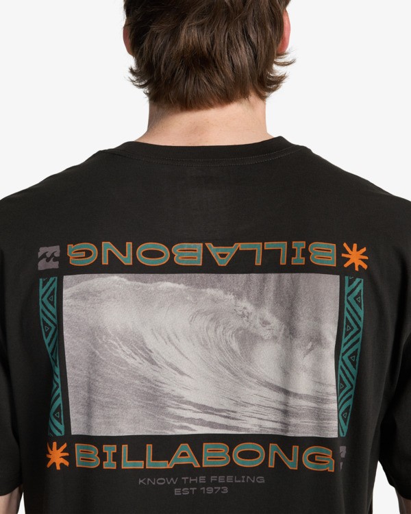 4 Secret Spot - T-shirt met korte mouwen voor Heren Black EBYZT00510 Billabong
