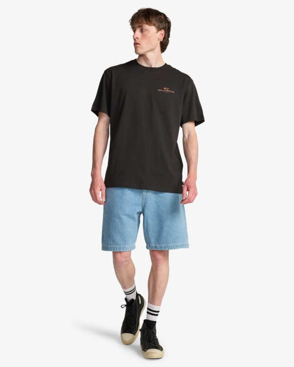 2 Secret Spot - T-shirt met korte mouwen voor Heren Black EBYZT00510 Billabong