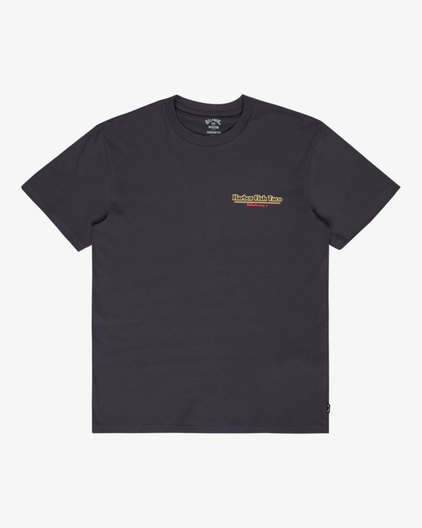 5 Food Court - T-Shirt f&uuml;r M&auml;nner Schwarz EBYZT00517 Billabong