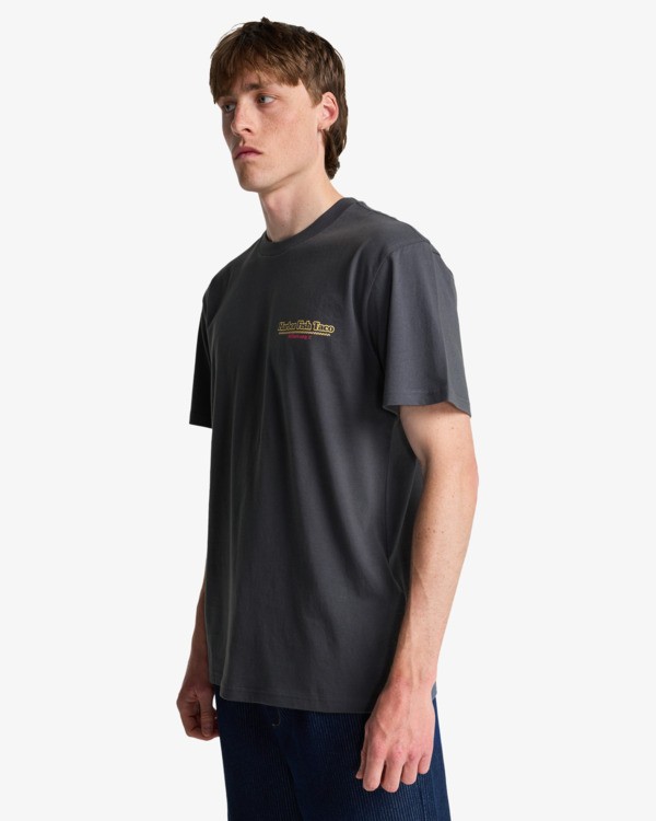 3 Food Court - T-Shirt f&uuml;r M&auml;nner Schwarz EBYZT00517 Billabong