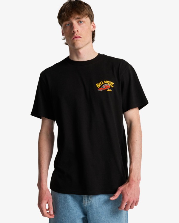 0 Origin - T-shirt met korte mouwen voor Heren Black EBYZT00520 Billabong