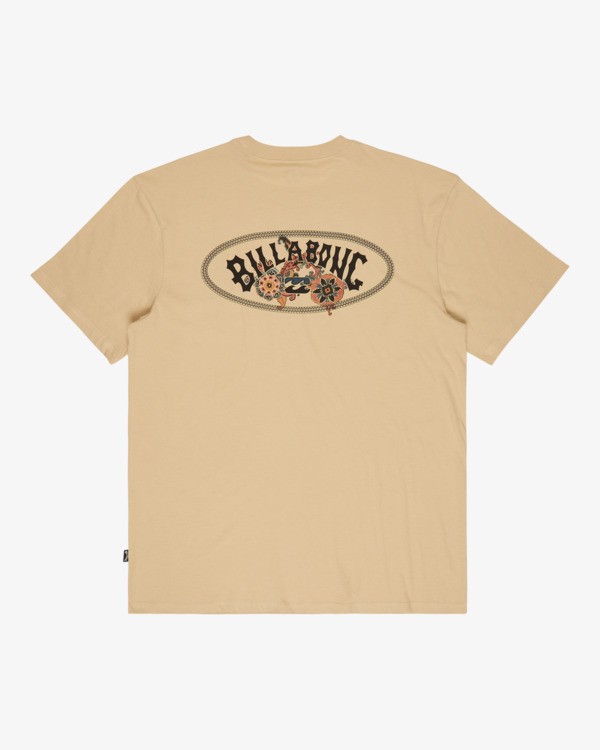 6 Orbit Arch - T-Shirt für Männer Beige EBYZT00522 Billabong