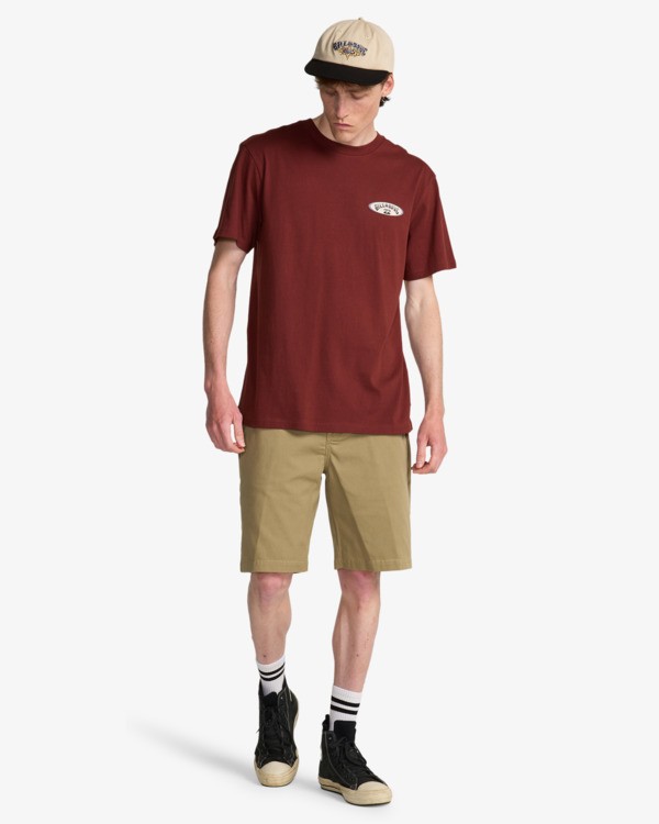 2 Orbit Arch - T-Shirt für Männer Rot EBYZT00522 Billabong