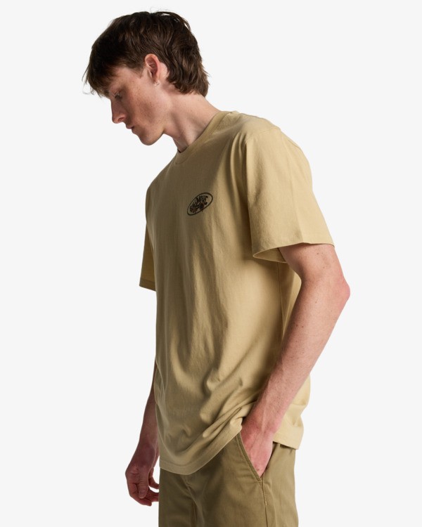 3 Orbit Arch - T-Shirt für Männer Beige EBYZT00522 Billabong