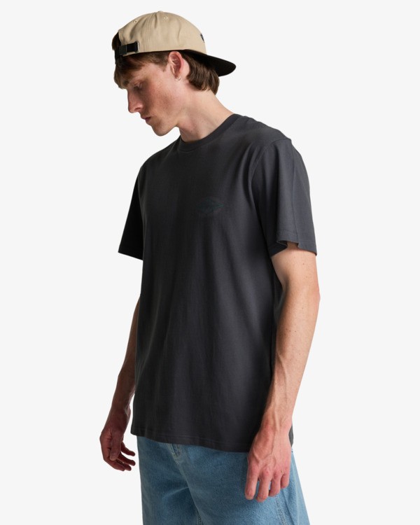 4 Diamond Vision - Short Sleeve T-Shirt for Men Black EBYZT00523 Billabong