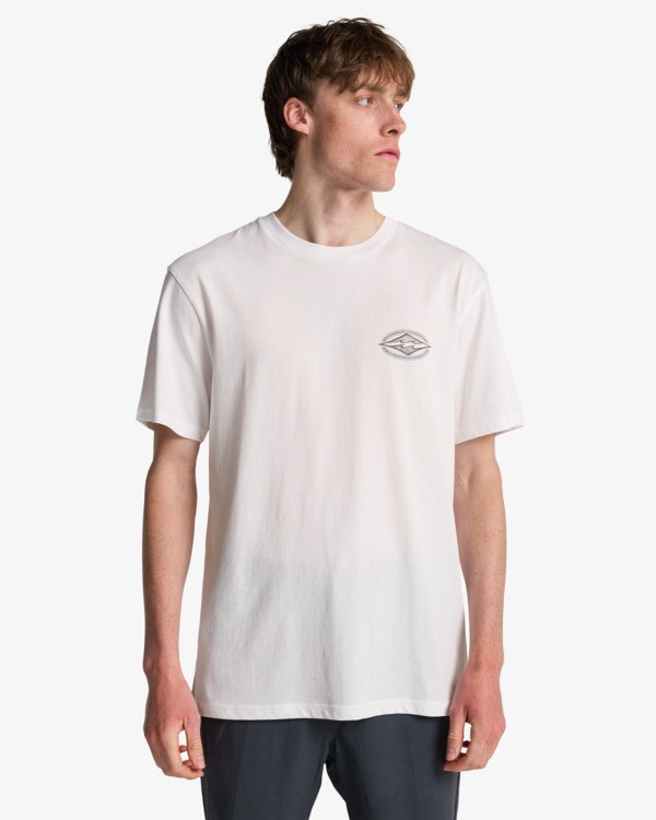0 Diamond Vision - T-shirt met korte mouwen voor Heren White EBYZT00523 Billabong