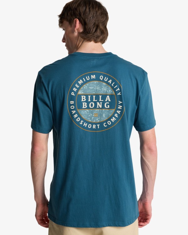 1 Rotor - T-Shirt für Männer Blau EBYZT00524 Billabong