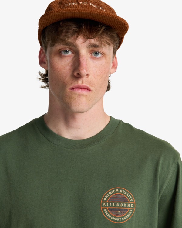 4 Rotor - T-Shirt für Männer Grün EBYZT00524 Billabong