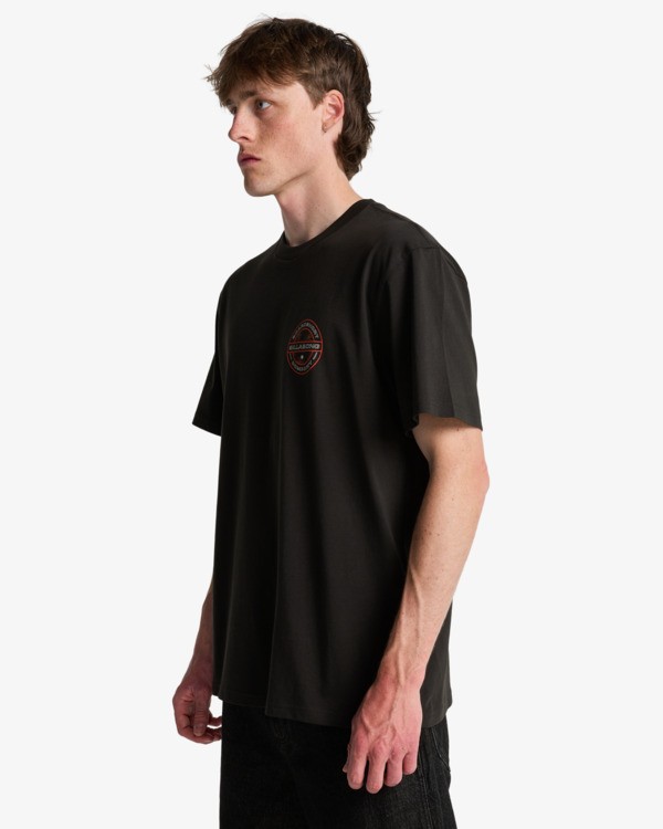 3 Rotor - T-shirt met korte mouwen voor Heren Black EBYZT00524 Billabong