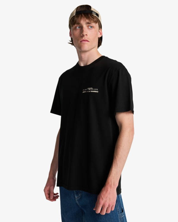 3 Message - Maglietta a maniche corte da Uomo Black EBYZT00528 Billabong