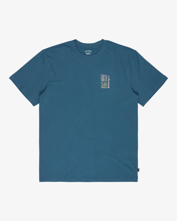 5 The Feeling - T-Shirt f&uuml;r M&auml;nner Blau EBYZT00564 Billabong