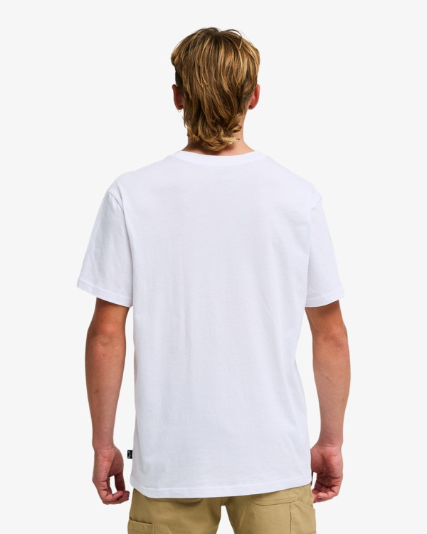 1 Beams - Camiseta de manga corta para hombre Blanco EBYZT00565 Billabong