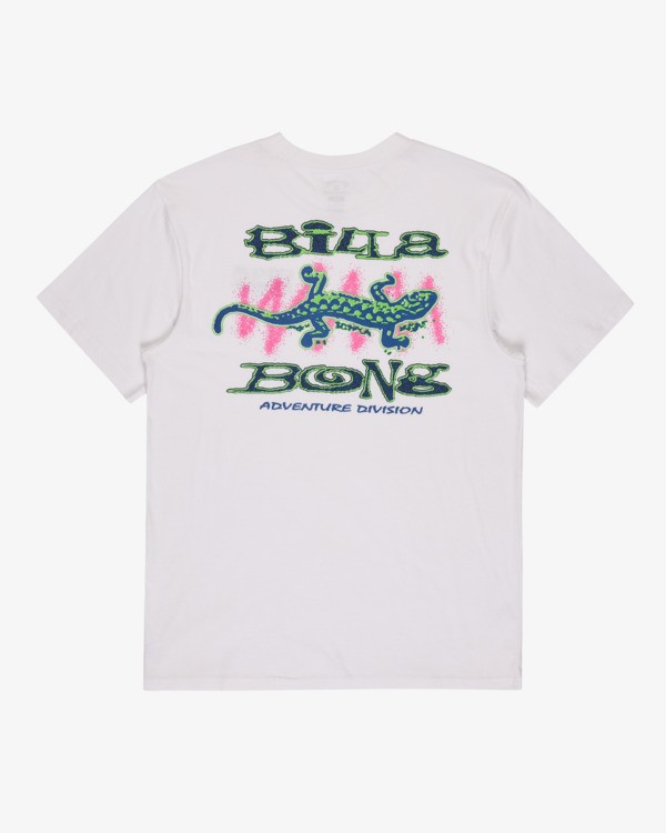 6 Lizard - T-Shirt f&uuml;r M&auml;nner Weiss EBYZT00566 Billabong