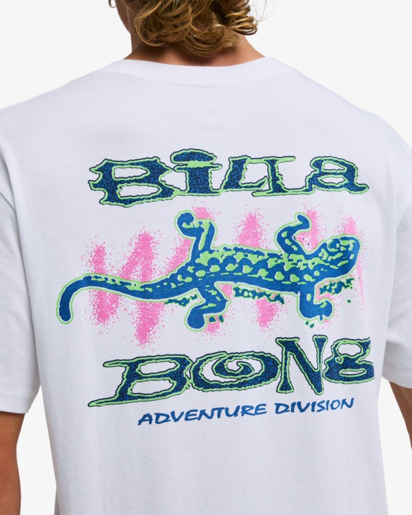4 Lizard - T-Shirt f&uuml;r M&auml;nner Weiss EBYZT00566 Billabong