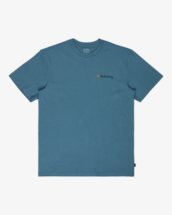 0 Making Tracks - T-Shirt f&uuml;r M&auml;nner Blau EBYZT00567 Billabong