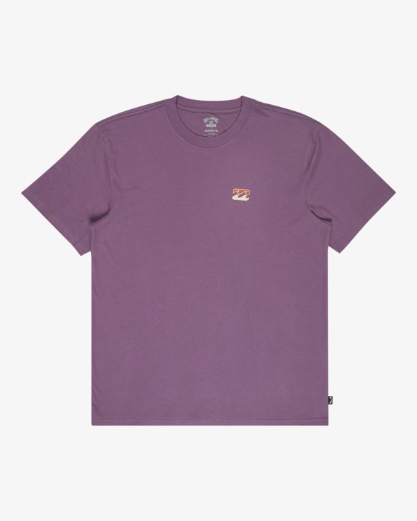 5 Icon Wave - T-shirt met korte mouwen voor Heren Purple EBYZT00575 Billabong