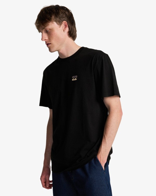 3 Icon Wave - T-Shirt für Männer Schwarz EBYZT00575 Billabong