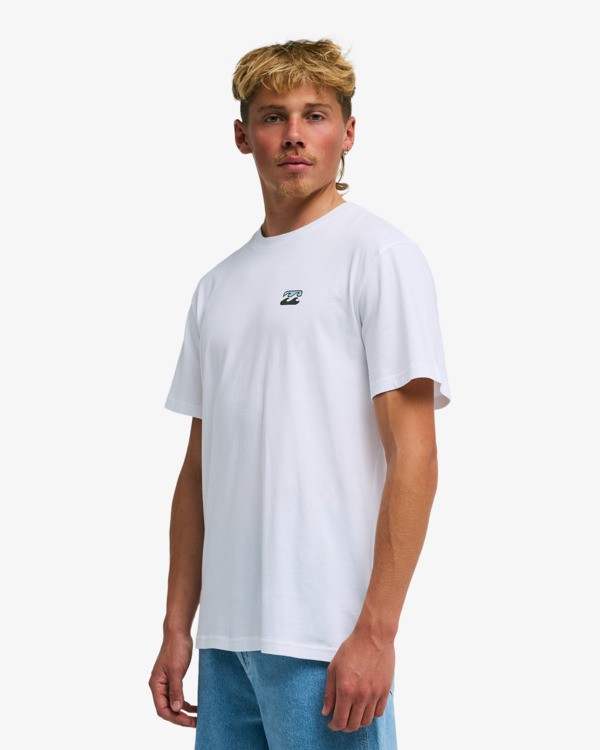 3 Icon Wave - T-Shirt for Men White EBYZT00575 Billabong