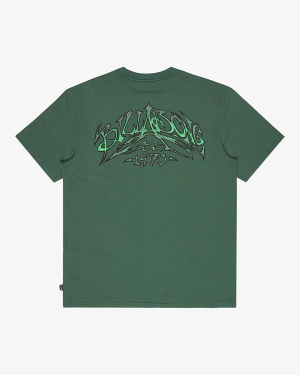 6 Re Issue - Camiseta de manga corta para hombre Verde EBYZT00577 Billabong