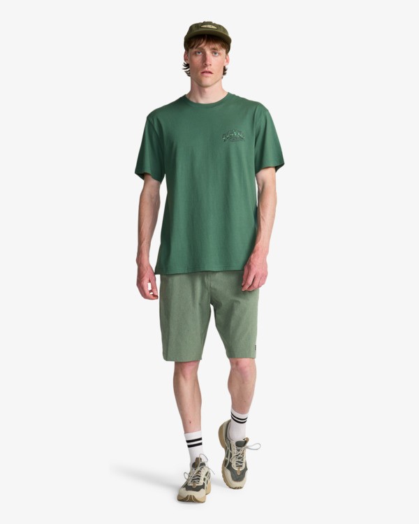 1 Re Issue - Camiseta de manga corta para hombre Verde EBYZT00577 Billabong