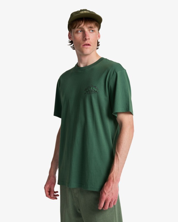 3 Re Issue - Camiseta de manga corta para hombre Verde EBYZT00577 Billabong