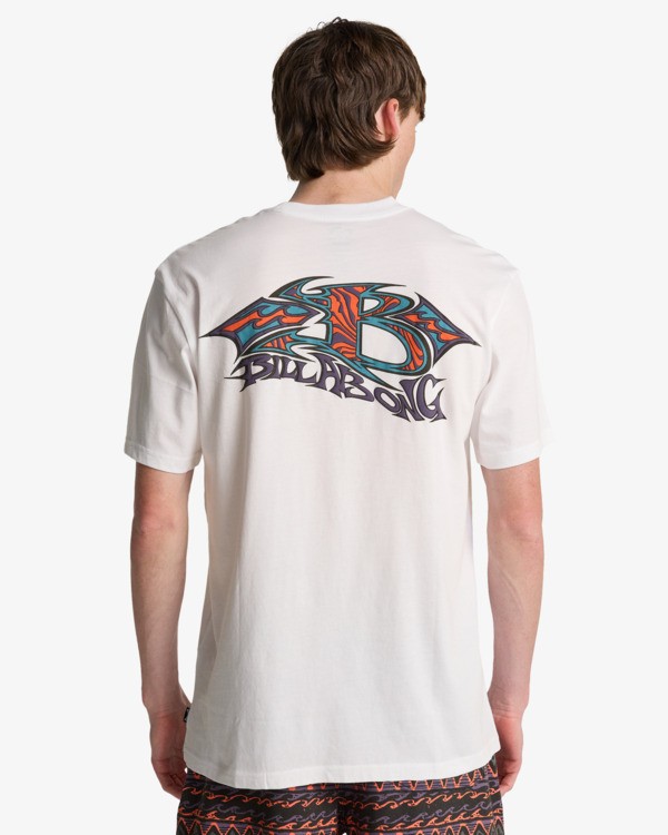1 Re Issue - Short Sleeve T-Shirt for Men White EBYZT00577 Billabong