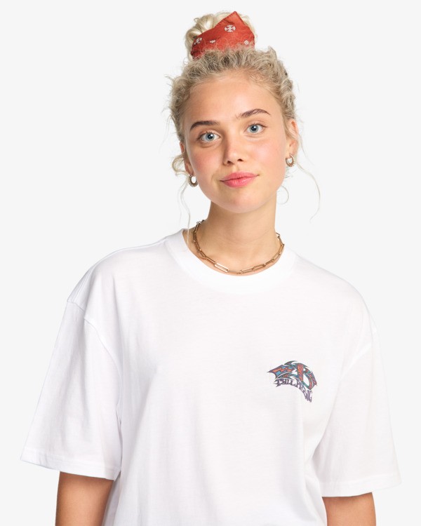 4 Re Issue - Short Sleeve T-Shirt for Men White EBYZT00577 Billabong