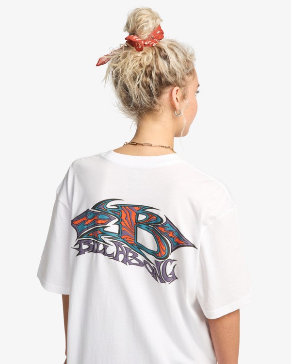 5 Re Issue - Short Sleeve T-Shirt for Men White EBYZT00577 Billabong