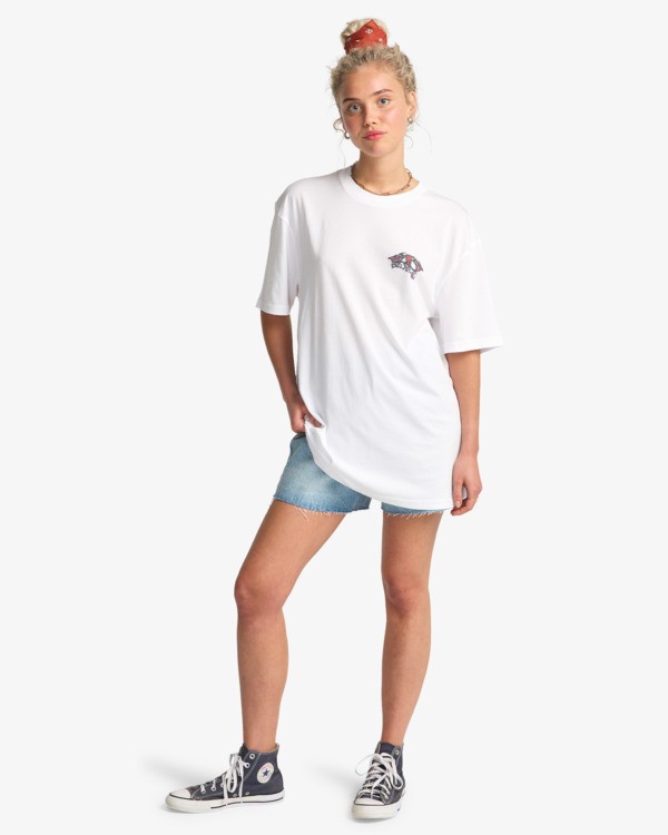 0 Re Issue - Short Sleeve T-Shirt for Men White EBYZT00577 Billabong