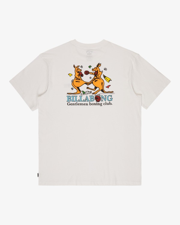 6 Gentlemen - T-shirt met korte mouwen voor Heren White EBYZT00579 Billabong