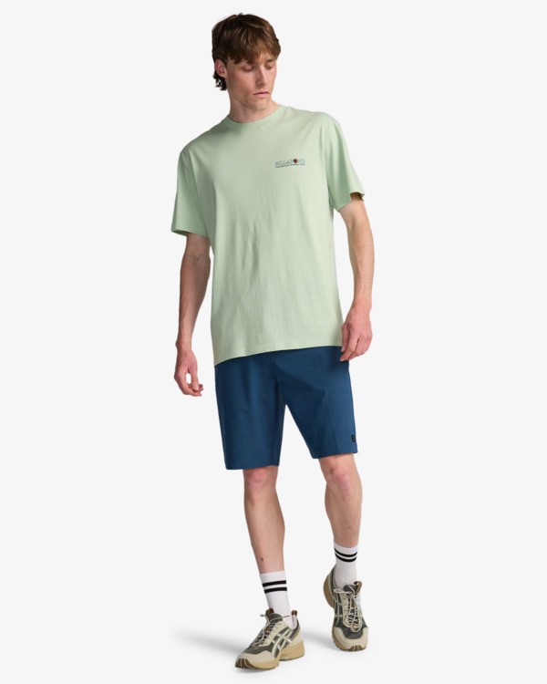 2 Gentlemen - T-Shirt für Männer Grün EBYZT00579 Billabong