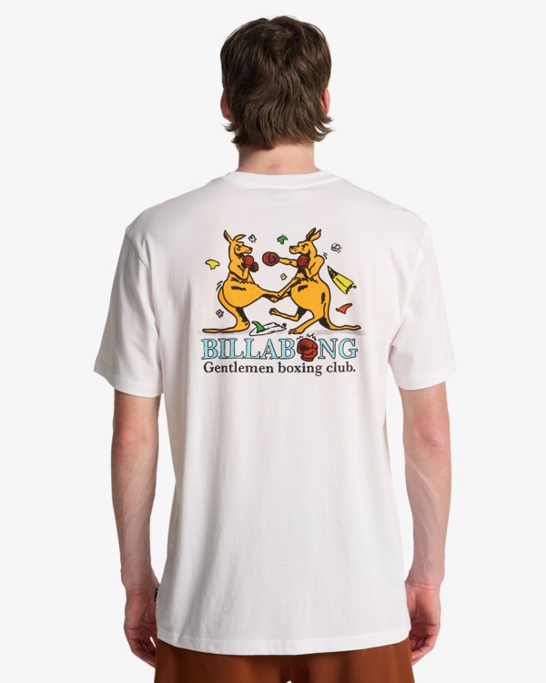 1 Gentlemen - T-shirt met korte mouwen voor Heren White EBYZT00579 Billabong