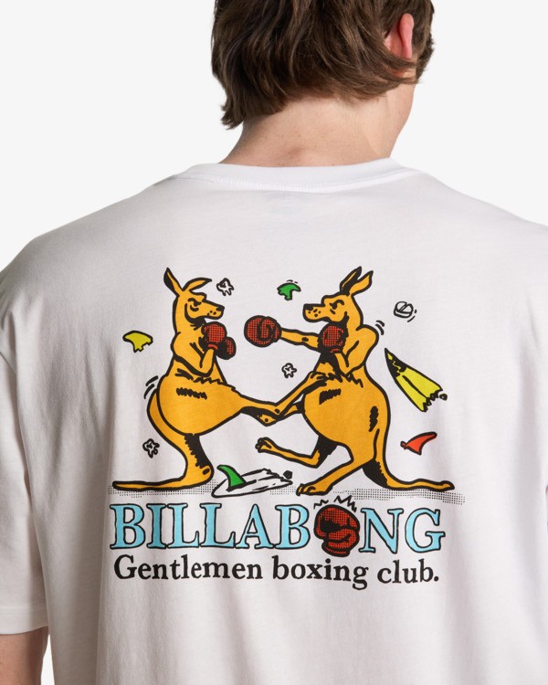 4 Gentlemen - T-shirt met korte mouwen voor Heren White EBYZT00579 Billabong