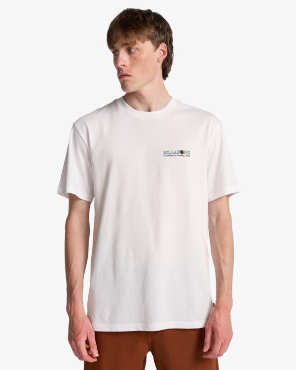 0 Gentlemen - T-shirt met korte mouwen voor Heren White EBYZT00579 Billabong