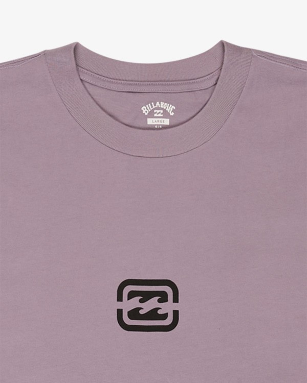 2 Bracket Og - Camiseta de manga corta para hombre Violeta EBYZT00580 Billabong