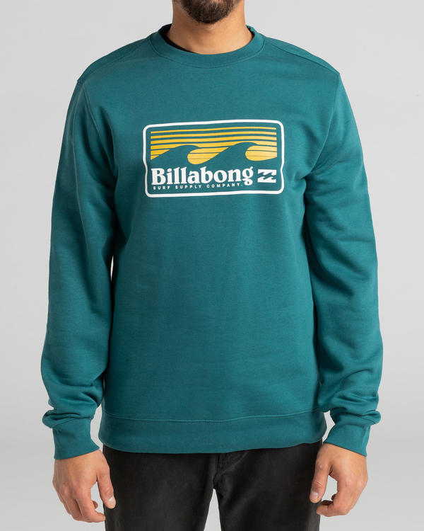 0 Swell - Sweater voor Heren Green F1CR05BIF2 Billabong