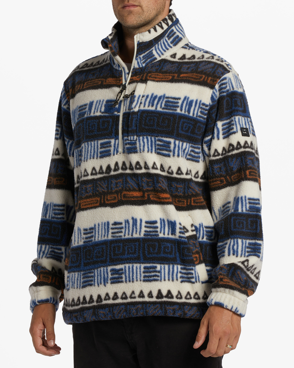 4 Boundary - Half Zip Mock Neck Fleece for Men Multi F1FL26BIF2 Billabong