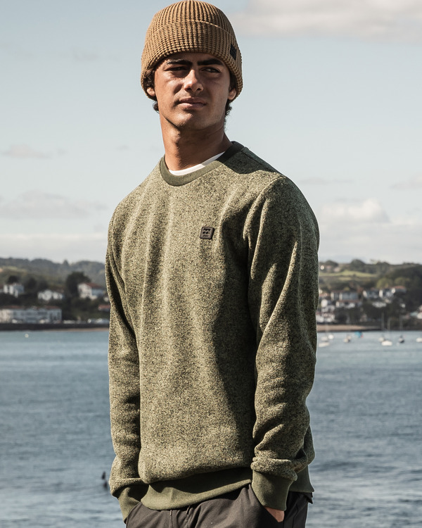 0 Boundary - Sudadera para Hombre Verde F1FL30BIF2 Billabong