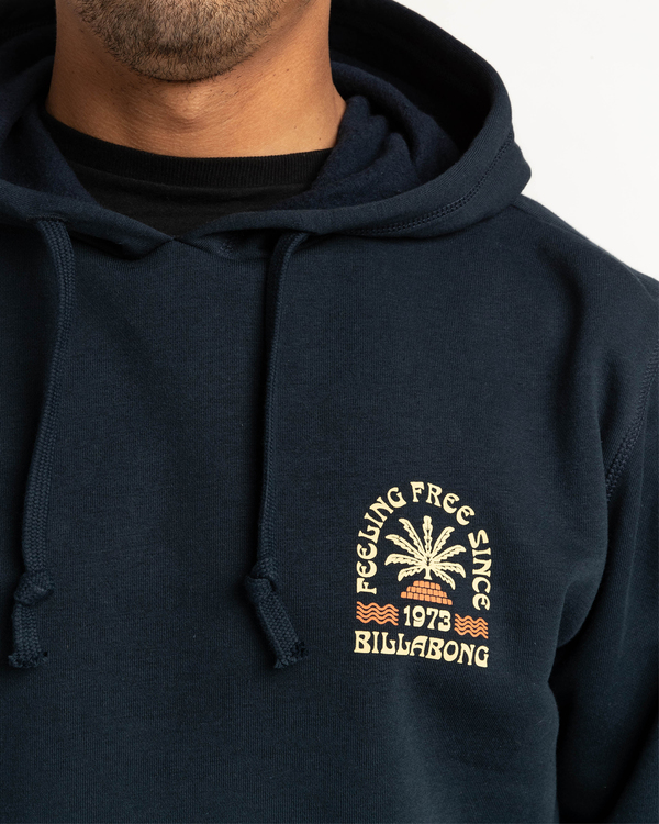 2 Feeling Free - Hoodie voor Heren Blue F1HO15BIF2 Billabong