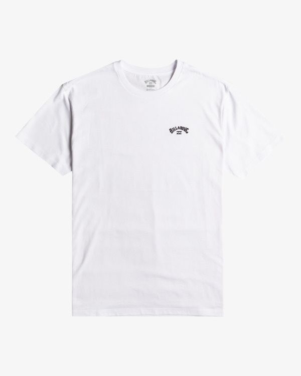 4 Arch - Short Sleeve T- Shirt for Men White F1JE10BIF2 Billabong